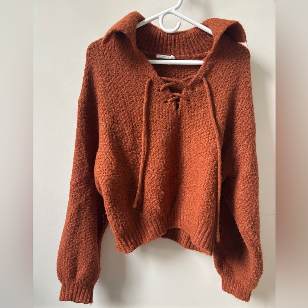 Cozy Rust Sweater